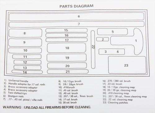 ALUMINUM CASE UNIVERSAL CLEANING KIT 
