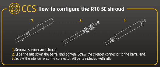 BSA R10 SE CCS Walnut 5.5MM 