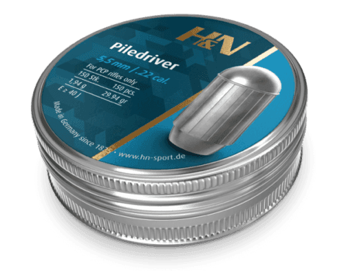 H&N Piledriver Pellets, .22 Cal, 29.17 Grains 