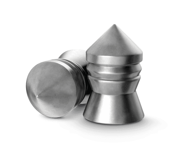 H&N Silver Point .25 Cal, (24.38 gr) Pellets 