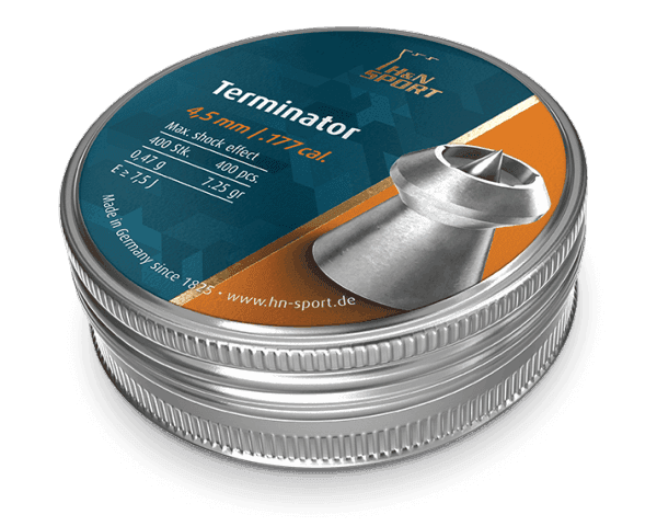 H&N Terminator .177 Cal, (7.25 gr) Pellets 
