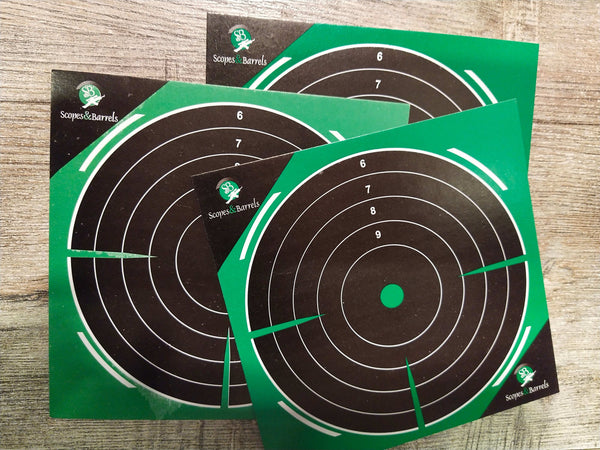 Artemis Target Sheets - Scopes and Barrels