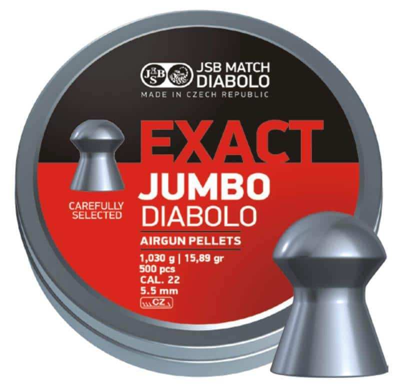 JSB Diabolo Jumbo Exact .22 