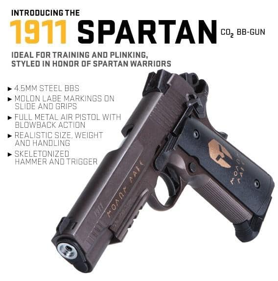 Sig Sauer 1911 Spartan CO2 BB Airpistol 