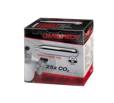 Umarex CO2 Capsules, content 12 g Pack of 25 