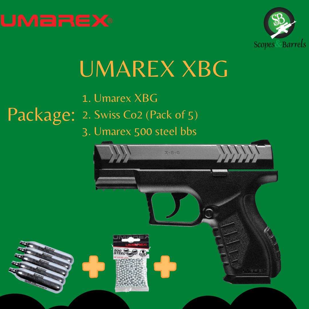 Umarex XBG Black (Package) - Scopes and Barrels