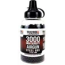 Swiss Arms Steel BB 4,5mm 3000 pcs, Black Copper - Scopes and Barrels